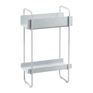 Svetlosivý kovový konzolový stolík 24x48 cm A-Console - Zone vyobraziť