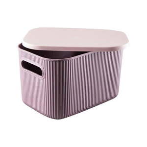Plastový úložný box s vekom - Mioli Decor vyobraziť