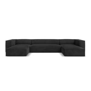 Tmavosivá rohová pohovka (do "U") Madame - Windsor & Co Sofas vyobraziť