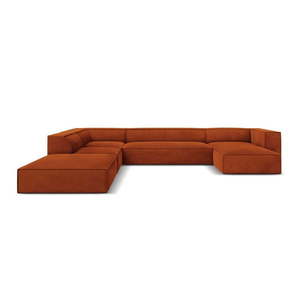 Oranžová rohová pohovka (ľavý roh) Madame - Windsor & Co Sofas vyobraziť