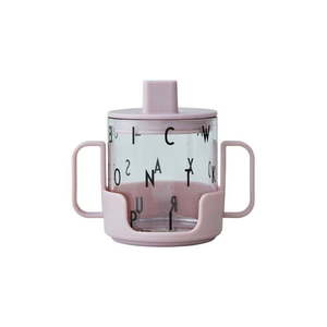 Levanduľovofialový detský hrnček Design Letters Grow With Your Cup vyobraziť