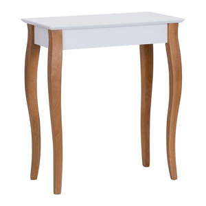 Biely konzolový odkladací stolík Ragaba Console, dĺžka 65 cm vyobraziť