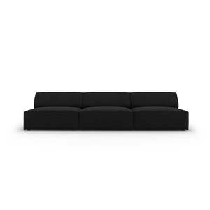Čierna pohovka 240 cm Jodie - Micadoni Home vyobraziť