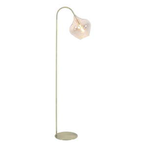 Stojacia lampa v zlatej farbe (výška 160 cm) Rakel - Light & Living vyobraziť