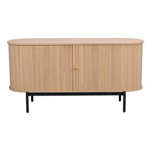 Nízka komoda v dekore duba v prírodnej farbe 142x71 cm Haddington – Rowico vyobraziť