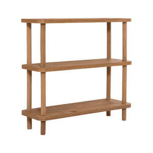 Knižnica v dekore borovice v prírodnej farbe 80x75 cm Step - Kalune Design vyobraziť
