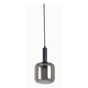 Sivé stropné svietidlo so skleneným tienidlom ø 16 cm Lekar - Light & Living vyobraziť