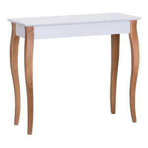 Biely odkladací stolík Ragaba Console, dĺžka 85 cm vyobraziť