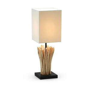 Béžová stolová lampa Kave Home Poob vyobraziť