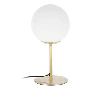 Stolová lampa v zlatej farbe s kovovým tienidlom (výška 28 cm) Mahala - Kave Home vyobraziť