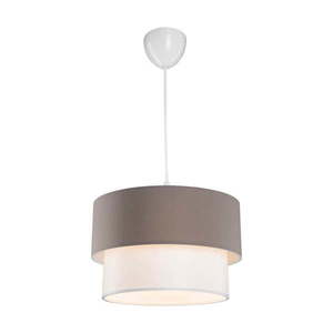 Bielo-sivé stropné svietidlo 60x18.5 cm – Squid Lighting vyobraziť