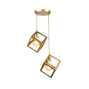 Kovové stropné svietidlo v zlatej farbe Magnezya - Squid Lighting vyobraziť