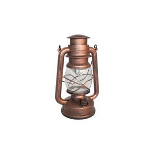 Hnedý LED lampáš (výška 24, 5 cm) - Dakls vyobraziť