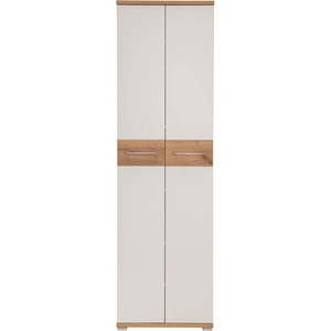 Biela prírodná šatníková skriňa v dekore duba 59x199 cm Topix – Germania vyobraziť