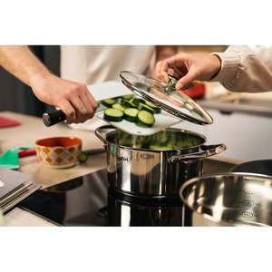 Antikoro hrniec s pokrievkou na indukciu Cook Eat - Tefal vyobraziť
