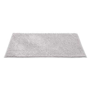 Svetlosivá textilná kúpeľňová predložka 50x80 cm Chenille - Allstar vyobraziť