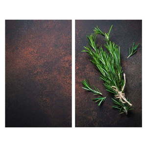 Kryty na sporák z tvrdeného skla v súprave 2 ks 52x30 cm Rosemary - Allstar vyobraziť