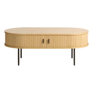 Konferenčný stolík v dekore duba v prírodnej farbe 60x120 cm Nola – Unique Furniture vyobraziť