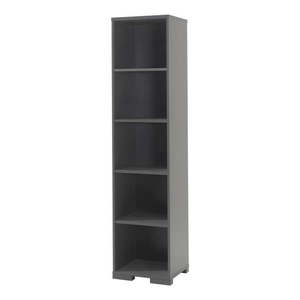Tmavosivá detská knižnica 46x195 cm London – Vipack vyobraziť
