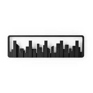 Čierny plastový nástenný vešiak Skyline - Umbra vyobraziť