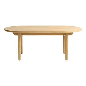 Konferenčný stolík v dekore duba v prírodnej farbe 70x130 cm Carno – Unique Furniture vyobraziť