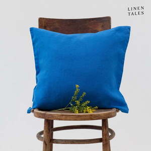 Ľanová obliečka na vankúš 50x50 cm French Blue – Linen Tales vyobraziť