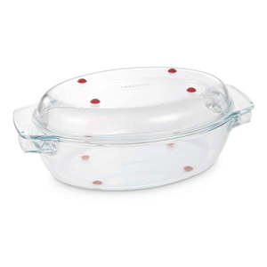 Sklenený pekáč s poklopom 21x35 cm GrandChef – Tescoma vyobraziť