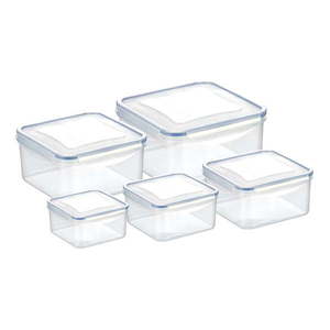 Škatuľky na jedlo 5 ks Freshbox – Tescoma vyobraziť