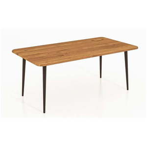 Konferenčný stolík z dubového dreva v prírodnej farbe 90x90 cm Kula - The Beds vyobraziť