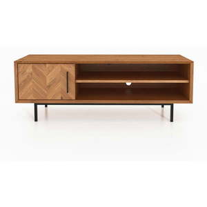 TV stolík z dubového dreva v prírodnej farbe 144x50 cm Abies - The Beds vyobraziť