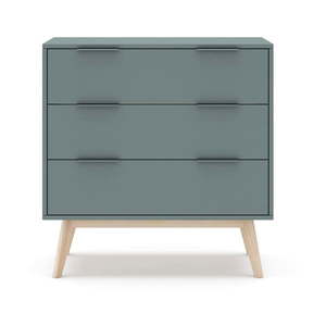Komoda sivozelená 80x83x40 cm Pisco – Marckeric vyobraziť