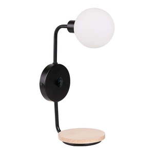 Čierne nástenné svietidlo Ponio - Candellux Lighting vyobraziť