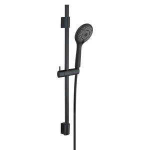 Čierny sprchový set z nerezovej ocele 70 cm Water Saving - Wenko vyobraziť
