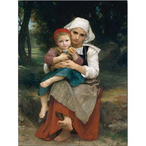 Obraz - reprodukcia 70x100 cm William Bouguereau – Wallity vyobraziť