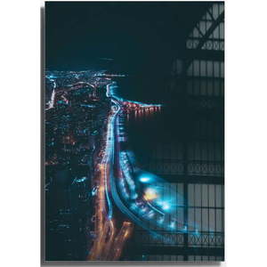 Sklenený obraz 50x70 cm Night Way - Wallity vyobraziť