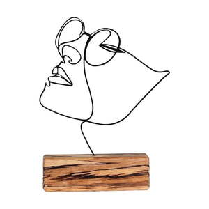 Kovová soška Girl – Mioli Decor vyobraziť