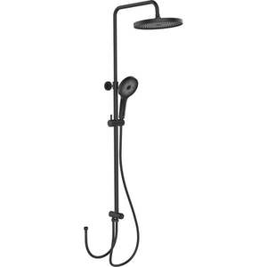 Čierny sprchový set z nerezovej ocele 120 cm Soft Water - Wenko vyobraziť