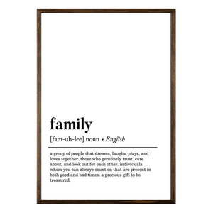 Obraz 50x70 cm Family – Wallity vyobraziť