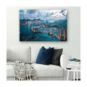Sklenený obraz 100x70 cm Hongkong - Wallity vyobraziť
