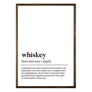 Obraz 50x70 cm Whiskey – Wallity vyobraziť