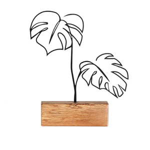 Kovová soška Leaves – Mioli Decor vyobraziť