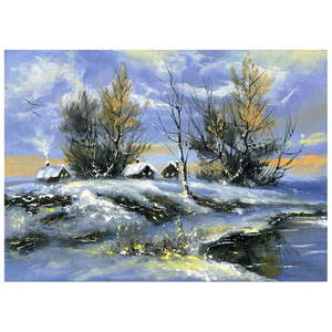 Obraz 70x50 cm Winter – Wallity vyobraziť