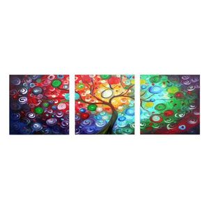 Obrazy v súprave 3 ks 30x30 cm Tree of Life – Wallity vyobraziť