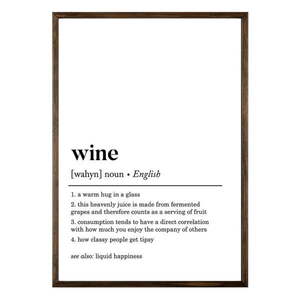 Obraz 50x70 cm Wine – Wallity vyobraziť