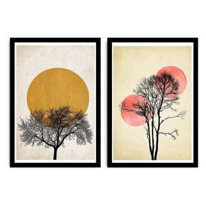 Obrazy v súprave 2 ks 36x51 cm – Wallity vyobraziť