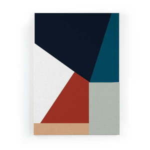 Obraz na plátne Really Nice Things Geometric Blue, 40 x 60 cm vyobraziť