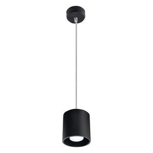 Čierne závesné svietidlo Nice Lamps Roda vyobraziť