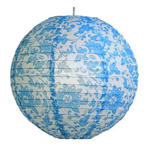 Bielo-modré tienidlo ø 35 cm - Candellux Lighting vyobraziť