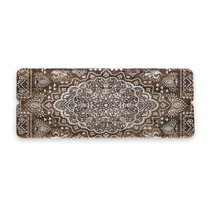 Nástenný vešiak z borovicového dreva Tierra Bella Mandala, 50 x 20 cm vyobraziť