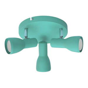 Stropné svietidlo v mentolovej farbe s kovovým tienidlom 29x29 cm Picardo - Candellux Lighting vyobraziť